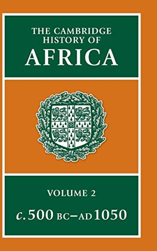 Amazon.com: The Cambridge History of Africa, Volume 1: From the
